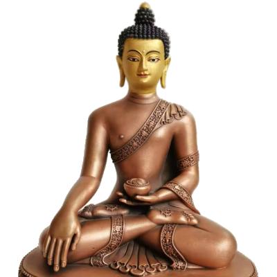 China China Chinese Supplier Customizes High Quality Copper Buddha Statue Carving Home Decoration for sale