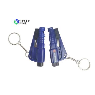 China Clear Promotional Safety Hammer Belt Cutter And Whistle Combination Kit For Vehicles for sale