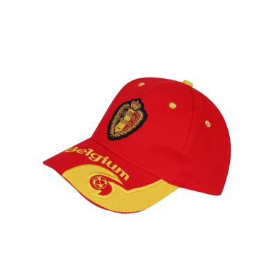 China Velcro Back Or Plastic Loop On Back 2022 World Cup Custom Sports Hat Baseball Cap Sports Hats for sale