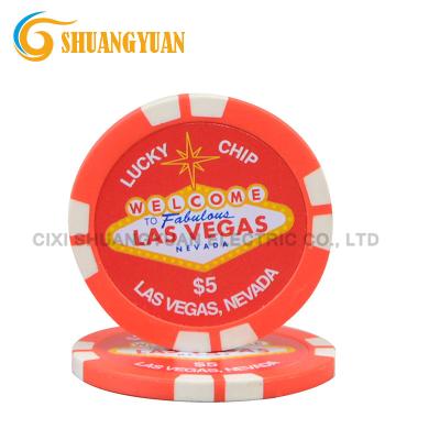 China NEW 12g ABS Chips Magnetic Poker With Custom Sticker for sale