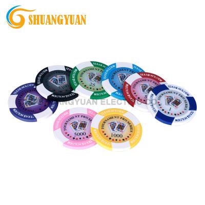 China ABS 11.5g Texas Hold'em Pro Tournament Series Poker Chip for sale