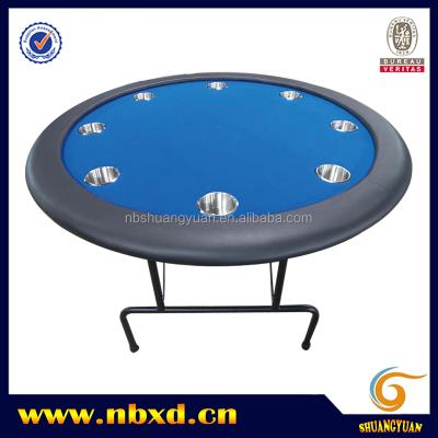 China 52Inched Round Poker Table With Iron Shank SY-T01 for sale