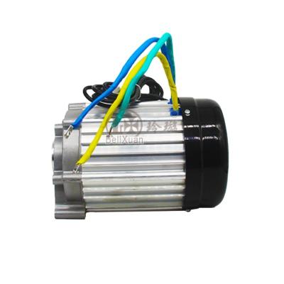 China 60v 1.8kw 2.0kw totally enclosed brushless dc motor hydraulic system brushless dc motor special for forklift for sale