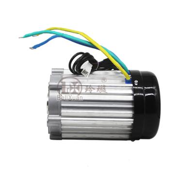 China 72v 2.5kw 3.0kw totally enclosed brushless dc motor hydraulic system brushless dc motor special for forklift for sale