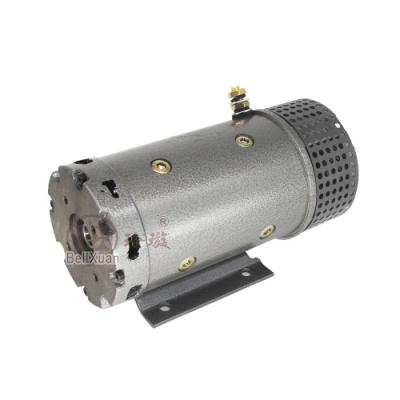 China 24V 4kw DC Motor Totally Enclosed CW For Hydraulic Pump for sale