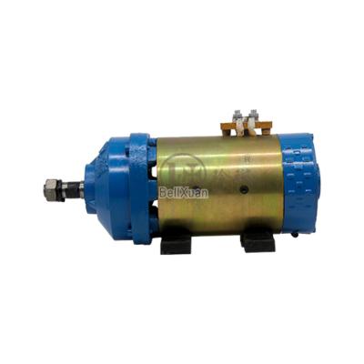 China Special Totally Enclosed Electric Motor For Tricycle 12V 24V Brush DC Motor For Hydraulic Power Units for sale