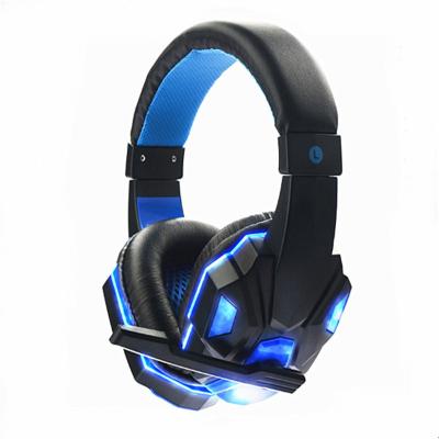 China Hot Selling Earphone Gaming Headset 3.5mm HD Gamer Wired LED Light Earphone 830MV PS4 PC MIC USB Gaming Headset With Microphone for sale