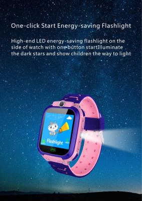 China Newest Q12B Touch Screen Kids Positioning 2G Call Security Zone Waterproof Smart Watch SIM Card Remote Locator ip67 for Boys Girls for sale