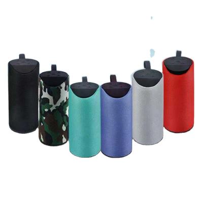 China None waterproof TG113 portable blue speaker outdoor wireless speaker support TF card plug and play with hand cord for sale