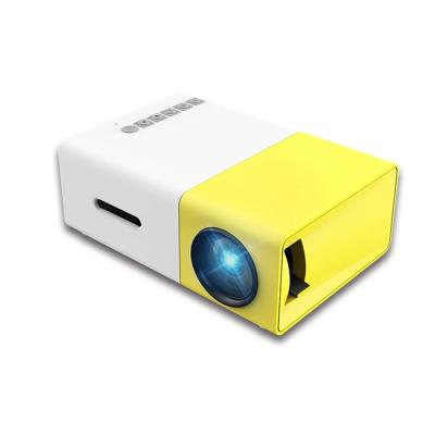 China Portable 1080 Projector 3D Home Theater Media Jet YG300 Mini LED LCD Pocket Projector USB Multimedia Short Movie Video Game 3D Effect Projector for sale