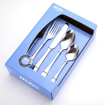 China Free sample cubiertos flatware stainless steel spurtle set stainless steel spurtle set viable mesa talheres silverware set for sale