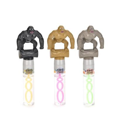 China Hot Selling Summer Good Quality ABS Swing Gorilla Bubble Toy Swing Gorilla Bubble Toys and Bubble Wand Swing Bubble Stick Toys Kids Outdoor Bubble Wand orangutan for sale