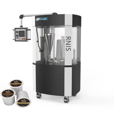 China High efficiency high purity (RN1S) entry level K-cup machine/filter separated K-cup filling and sealing, single lane rotary also for filling other pods for sale