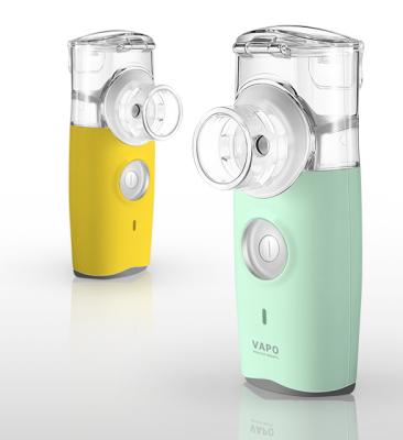 China Lightweight Home Ultrasonic Compact And Portable Asthma Mini Atomizer With Eu Us Intake Inhalers Nebulizer Treatment for sale