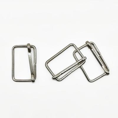 China Other Garment Accessories Bag Strap Rings Belt Metal Tri Glide Pin Adjustable Buckle Slider for sale