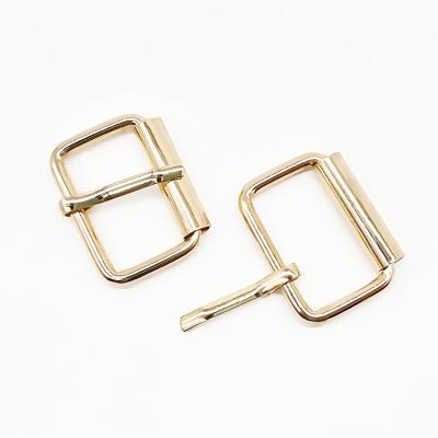 China Other Handbag Strap Hardware Accessories Belt Roller Adjustable Metal Pin Buckles For Luggage Bag for sale