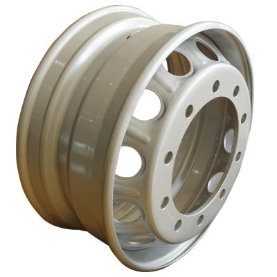 China Heavy truck the most popular flow forming wheels, truck wheel rim for sale with 9.00x22.5 for sale