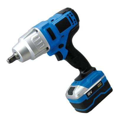 China 18V 600N.m Impact Wrench 4000mAh Professional Electric Cordless Wrench 4Ah for sale