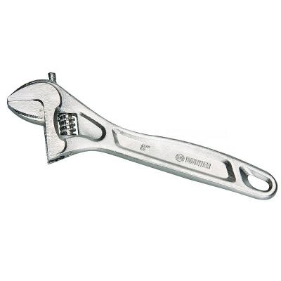 China CRV Steel 18 Inch CRV Steel Adjustable Wrench With Span Width 55 Mm for sale