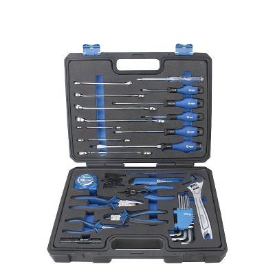 China Multifunctional 35Pcs Home Auto Repair Tools/Auto/Car Tool Kit Combination with Pliers Screwdriver Set Hex Kit Wrench and Tool Box Storage Case for sale