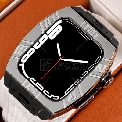 China Watch Case For Apple Iwatch Series OEM Accept Custom Stainless Steel Premium Protective Luxury Watch Case For Apple Iwatch Smart for sale