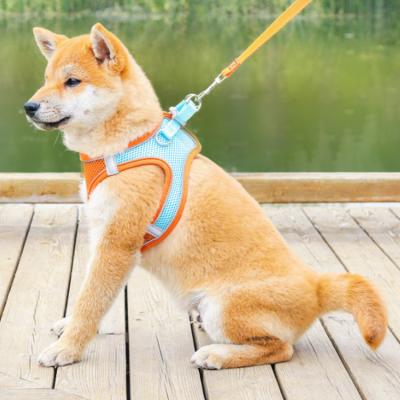 China Customized New Pet Products Pet Products Chest Strap Dog Vest Breathable Reflective Leash Dog Walking Rope for sale