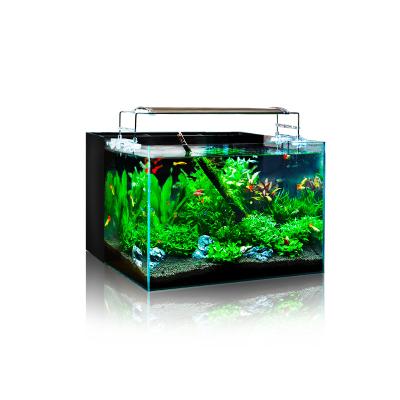 China Viable Aquarium Goldfish Bullet Small Living Room Household Aquarium Eco Friendly Grass Tank for sale