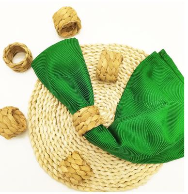 China Viable factory direct woven squash grass napkin ring water squash grass meal ring napkin ring napkin ring for sale