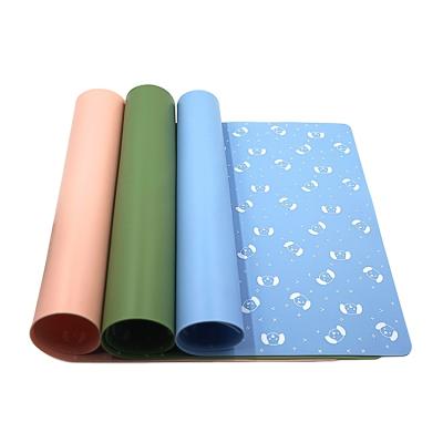 China Viable Children's Multifunctional Silica Gel Place Mat Anti-slip Table Mat Pet Mat Manufacturers Support Printing Pattern for sale