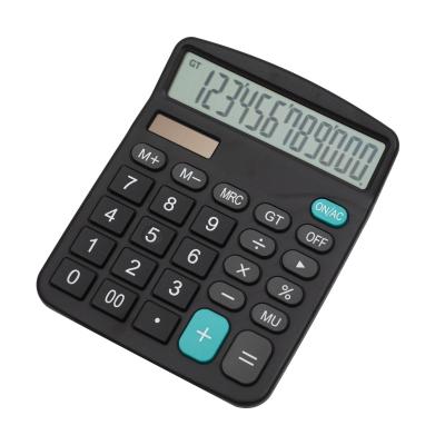 China General Purpose Calculator Large Screen 12 - Bit Solar Desktop Calculator Finance Calculator for sale