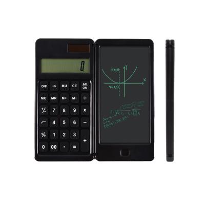 China General Purpose Calculator Solar Calculator Notepad Learning Commercial Office Folding Portable LCD Tablet Calculator for sale