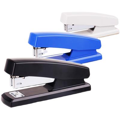 China Modern Stapler Mid-Size Book Binding Machine 12 Pin Can Staple 20 Page Student Office Stapler for sale