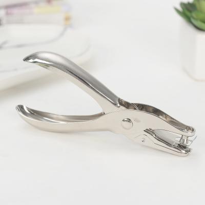 China Modern Single Punch 1-8 Pages Aperture 6mm Box Hole Pliers Single Punch Metal Hand Holding Punch Pliers Wholesale for sale