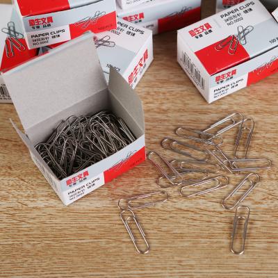 China Modern Office Supplies Stationery Metal Paper Clips Clip Back - Needle Type Boxed 80 Wholesale for sale