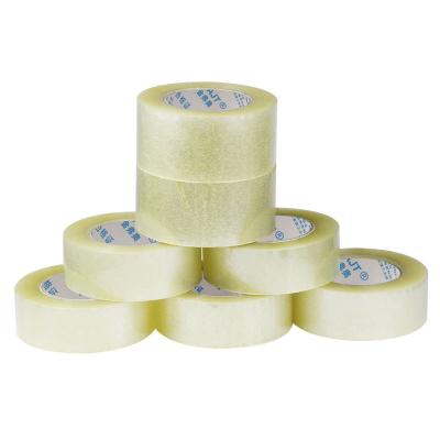 China Wholesale modern transparent large volume express packing tape e-commerce box sealing tape beige spot for sale