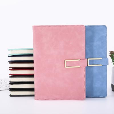 China Other B5 Business Stationery Notebook Set Student Notebook Gift A5 Soft Leather Notebook Customized Logo for sale