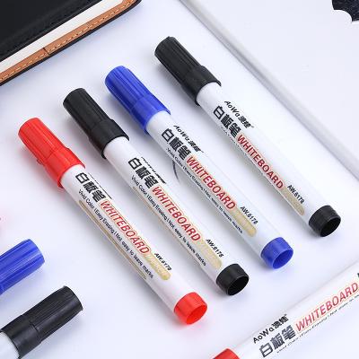 China Modern Waterborne Red Blue Black Whiteboard Pen Can Bulk Teachers With Kids Non-Toxic Blackboard Pen Can Marker Wholesale for sale