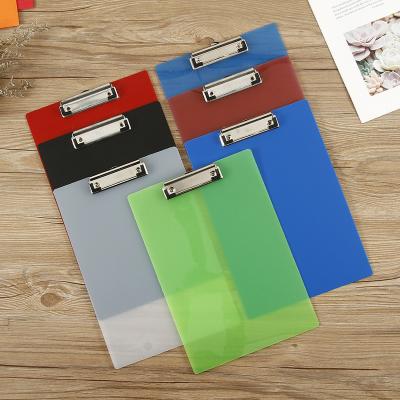 China Modern Student Notebook Folder A4 Transparent Plastic-Elastic Notepad Pad PP Data Protection for sale