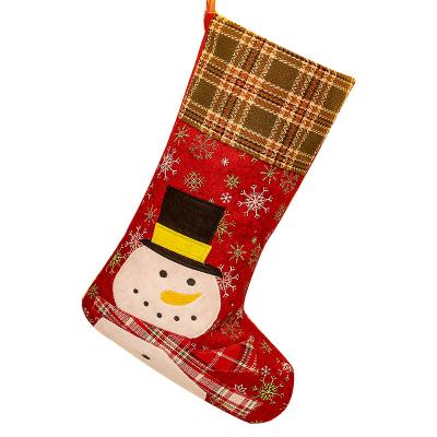 China Cute Christmas Decorations Decorating Christmas Socks Santa Claus Snowman Socks Gift Bags New Year Supplies Gifts for sale