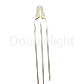 China DIP 3MM Bi Color Led 3 Pins Common Anode Red Green Twin Color Common Cathode for sale