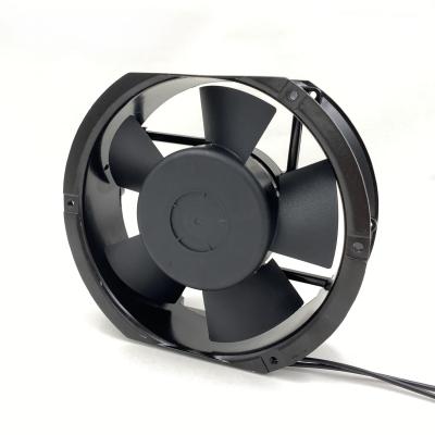 China Computer AC Cooling Fan 110V 220V 150 X 51 Mm 172 X Mini Small Aluminum Frame PBT Blades for sale