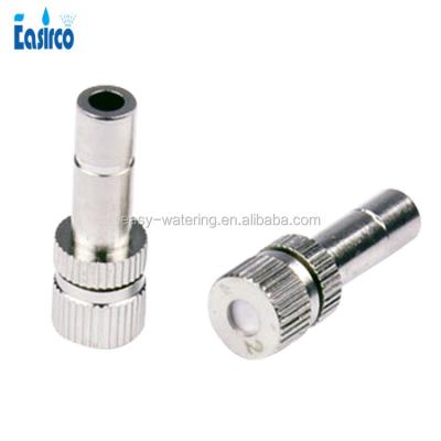 China Agriculture Metal Quick-Fitting Spray Water Nozzle Push Nozzles for sale