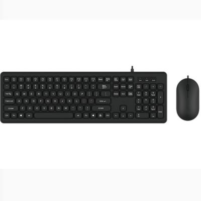 China Anti-Drop B2B Chocolate Keycaps Design Laptop 2.4G Wireless Desktop Keyboard and Mouse Combo for Office for sale