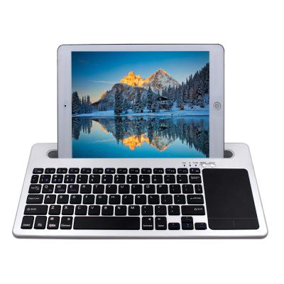 China Anti-Ghosting Wholesales Portable BT 3.0 Wireless Keyboard With Touchpad Gaming Keyboard iPadpro Ergonomic Phone PC Mini for sale