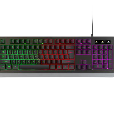 China Wholesales Anti-Ghosting Wired Mechanical Gaming Keyboard 104 Keys USB PC Main Board RGB For Laptop Windows for sale