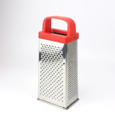 China 8 Inch 4 Sides Grater Cutter Sustainable Vegetable Slicer With Strong ABS Plastic Handle for sale