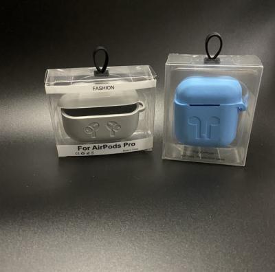 China Wholesale Dropshipping Bag Shockproof Logo Packaging Plastic Bags Custom Made Logo Box Package for Airpods 2 Airpods pro for sale