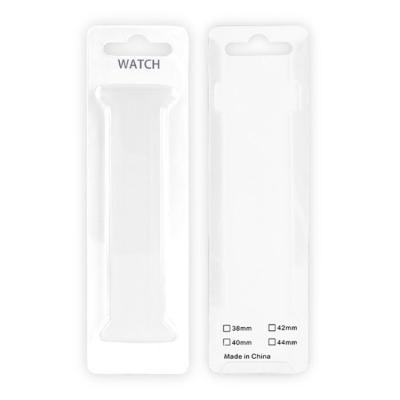 China Protector Package for Smart Watch Band OEM and ODM Package for Smart Watch Band Packaging Case Watch Strap Package PVC Plastic Package for Apple iWatch 2 3 4 for sale