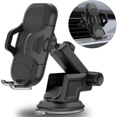 China New Free Shipping Adjustable Mount Holder For 360 Degree Rotate Air Vent Phone Holder Car Phone Mount 4-6.5 Inch Universal Car Mount Holder for sale