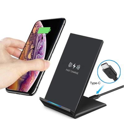 China Free Shipping Fast Wireless Charger 15W Charger Table Phone Stand Wireless Charger For Mobile Phone Radio Charging for sale